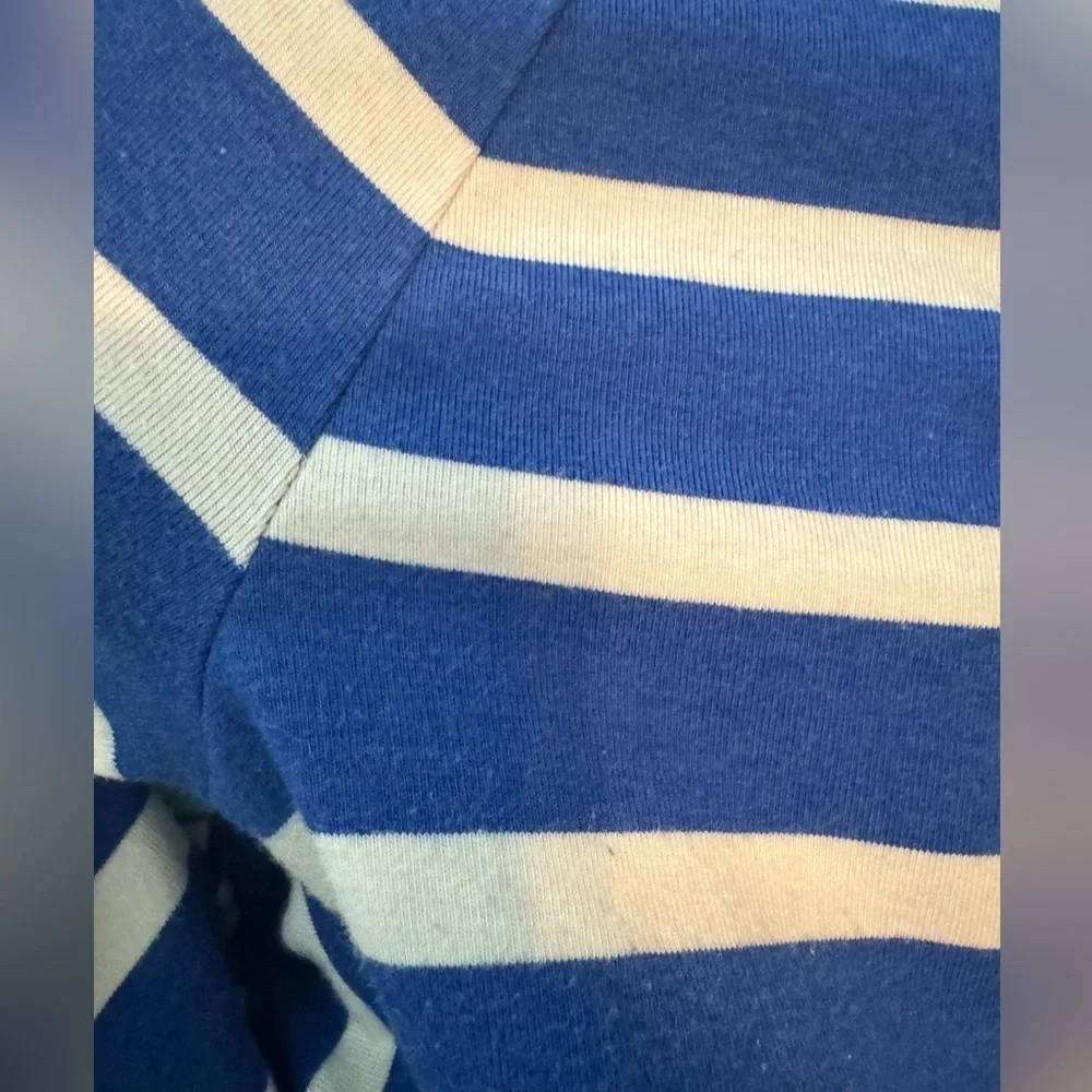 Lauren Ralph Lauren size XS cotton and stretch royal blue and white dress - Picture 8 of 8